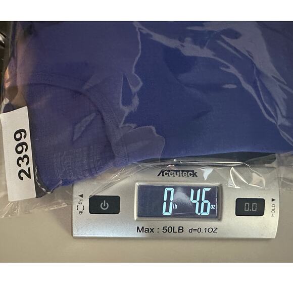 Patagonia XXS Midweight Capilene Long Sleeve Base Layer Polartec Crewneck Blue - Picture 9 of 9